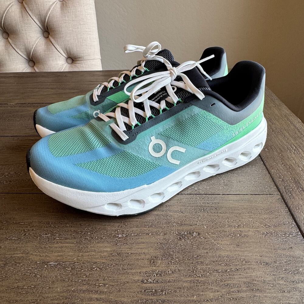 On Running Cloudsurfer Next Men's Size 10.5 EU 44.5 Honeydew Ivory NWOT w/Box